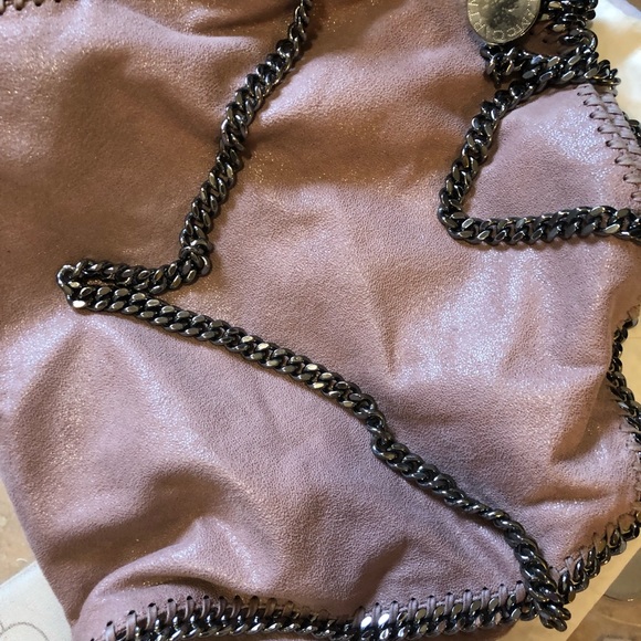 Stella Mccartney bag purse chain blush soft pink - Picture 2 of 13